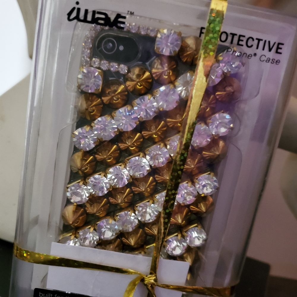 IPhone 4 & 4S Rhinestone Case - Picture 2 of 3
